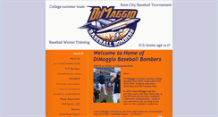 Desktop Screenshot of dimaggiosports.com